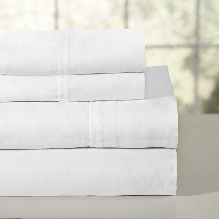 Charlton Home® Aldiana 200 Thread Count 100 Cotton Percale Sheet Set